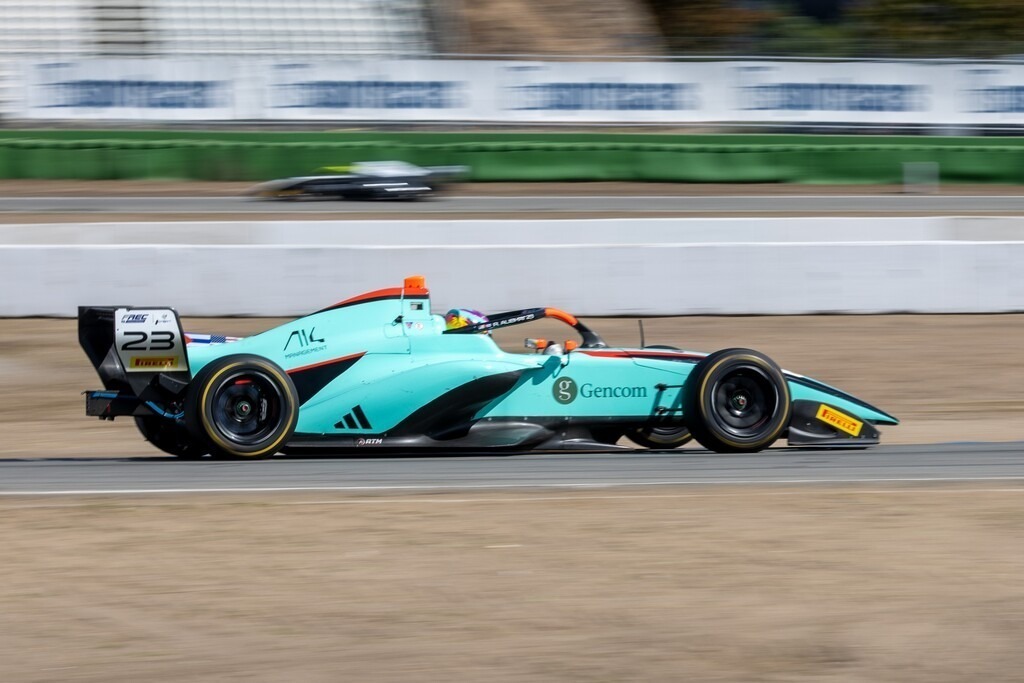 FIA Formular Regional 2026 am Hockenheimring | FIA Formular Regional 2026 am Hockenheimring***Ramin Alibhai (USA), G4 Racing, beim freien Training - Realisiert mit Pictrs.com