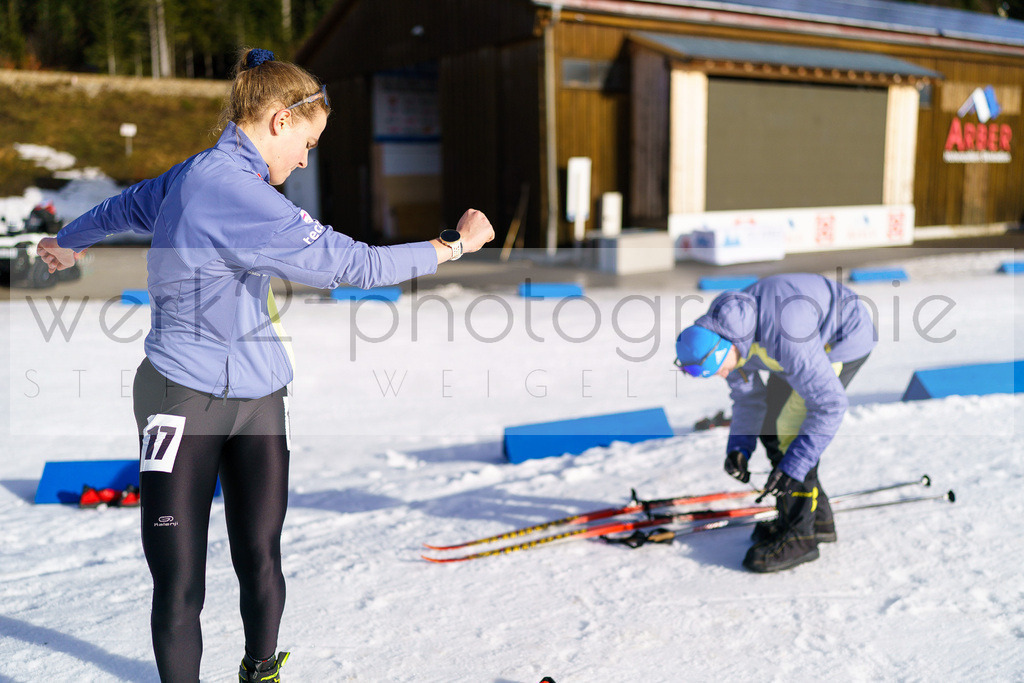DP ARBER 9.-11.02.2024 | Unter schwierigen Bedingungen zauberte das OK ARBER-Team im Bayerischen Wald eine wettkampffähige Strecke im Arber Hohenzollern Skistadion.