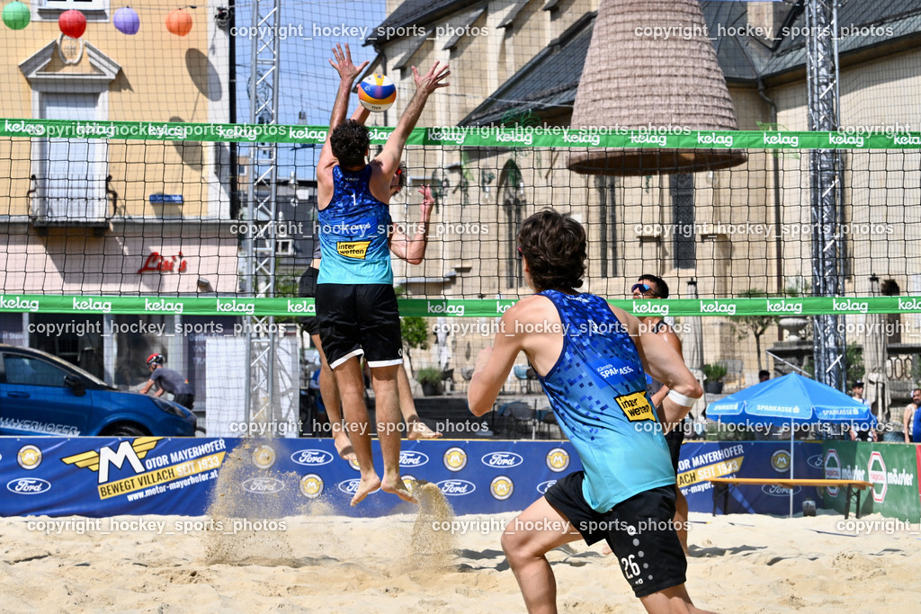 Beachvolleyball Villach Rathausplatz 2025 | Beachvolleyball Villach Rathausplatz 2025, Beachvolleyball Villach Rathausplatz am 17.08.2025 in Villach (Rathausplatz), Austria, (Photo by Bernd Stefan)