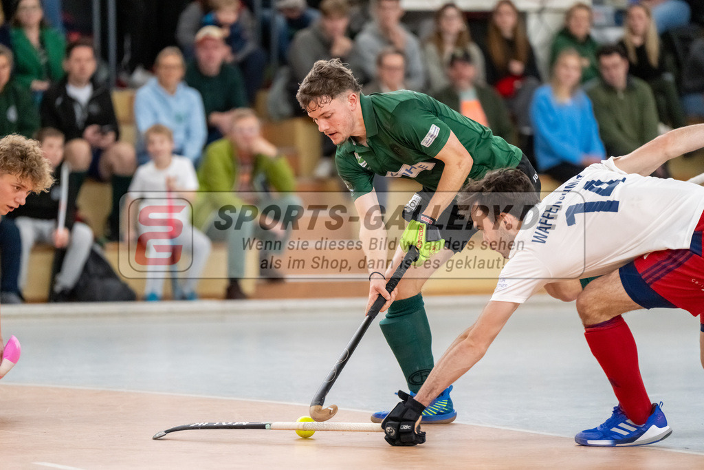 HK_20241208_109962 | 2. Bundesliga Halle Herren Club Raffelberg - Düsseldorfer HC am 8.12.2024 Raffelberg Halle, Duisburg ,