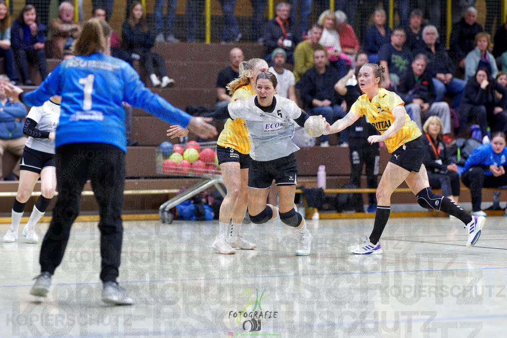 Frauen Oberliga Mitte (HHV); HSG Eibelshausen/Ewersbach - HSG Linden | Frauen Oberliga Mitte (HHV); HSG Eibelshausen/Ewersbach - HSG Linden am 15.11.2025 in Eibelshausen (Holderberghalle)Photo © 2025 - Jörg Heinrich - Realisiert mit Pictrs.com