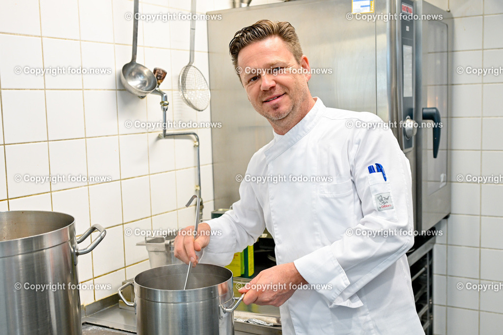 Uniqa_ Johann Aspalter_ 05.06.2024-3 | 05.06.2024, Linz, AUT, Uniqa, im Bild Johann Aspalter (Koch)