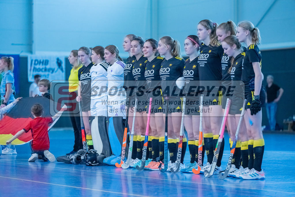 HK_20240303_109318 | Finale und Ehrungen Deutsche Meisterschaft WU16 am 3.3.2024 Hallo DHC, Düsseldorf ,
