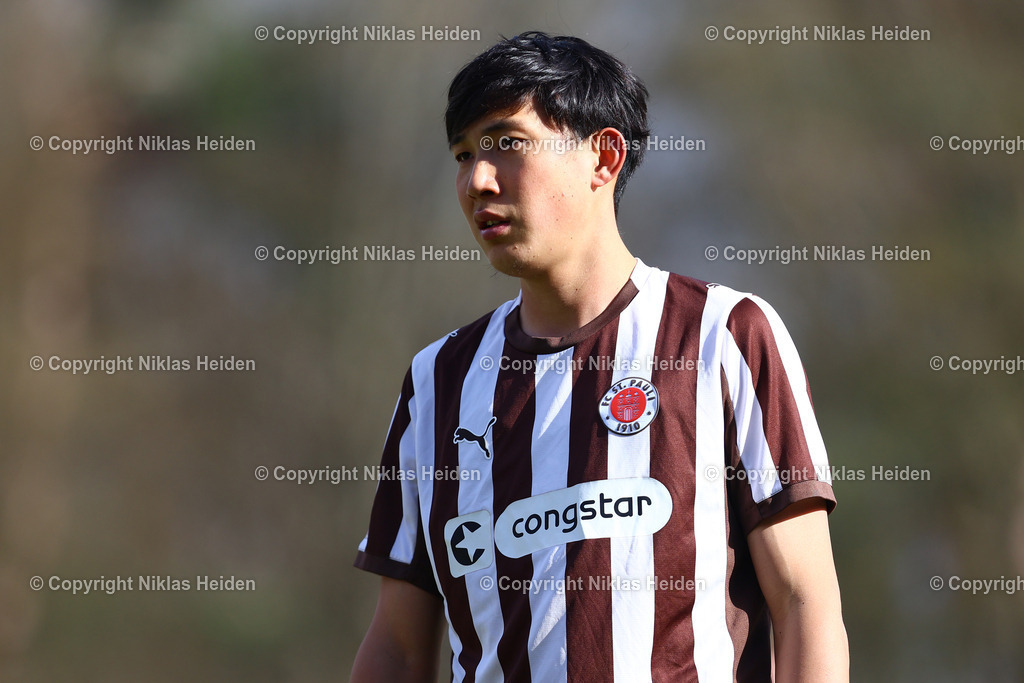 NH_FCStPauliU23_FSVSchöningen_RegionalligaNord_15032026 | #23 Taichhi Hara (FC St. Pauli U23)Fußball I Herren I Regionalliga Nord I Saison 2025-2026 I 26. Spieltag I FC St. Pauli U23 - FSV Schöningen I 15.03.2026 I Edmund-Plambeck-Stadion