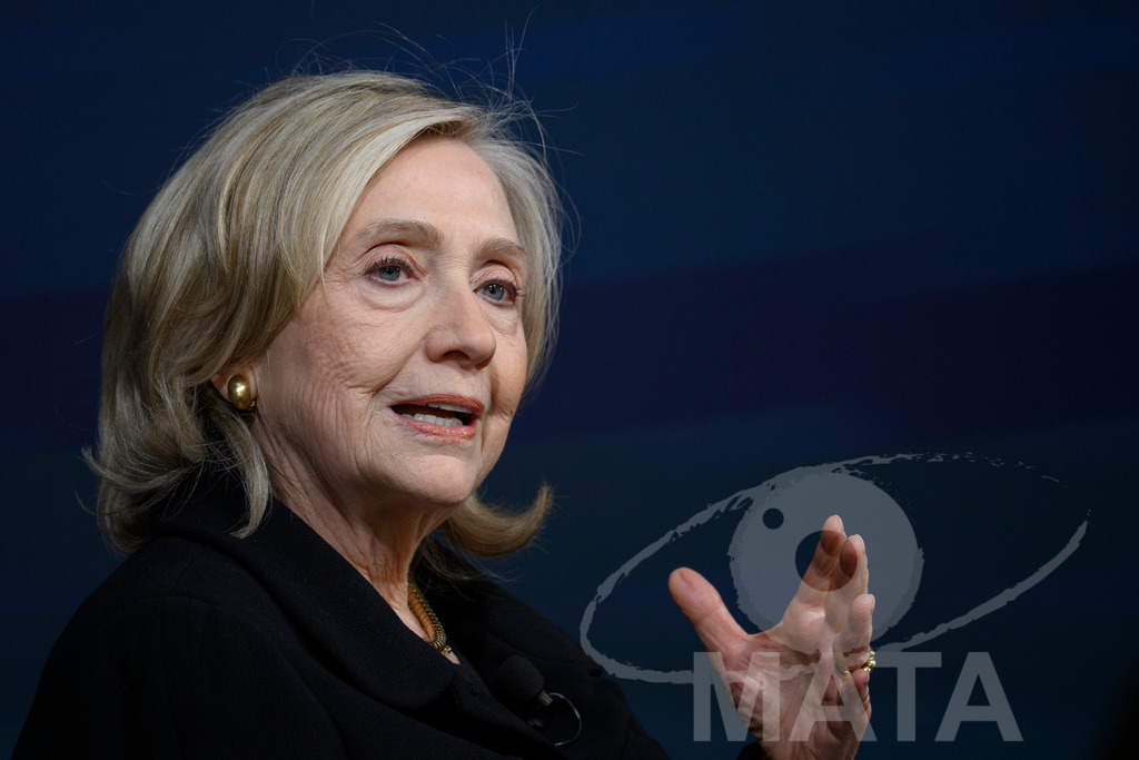 _DWA3727 | Die US-Politikerin Hillary Clinton auf der Veranstaltung Bridging Scholarship and Statecraft im Rahmen der Münchner Sicherheitskonferenz 2026. München, 13.02.2026 Bayern Deutschland  - Realisiert mit Pictrs.com