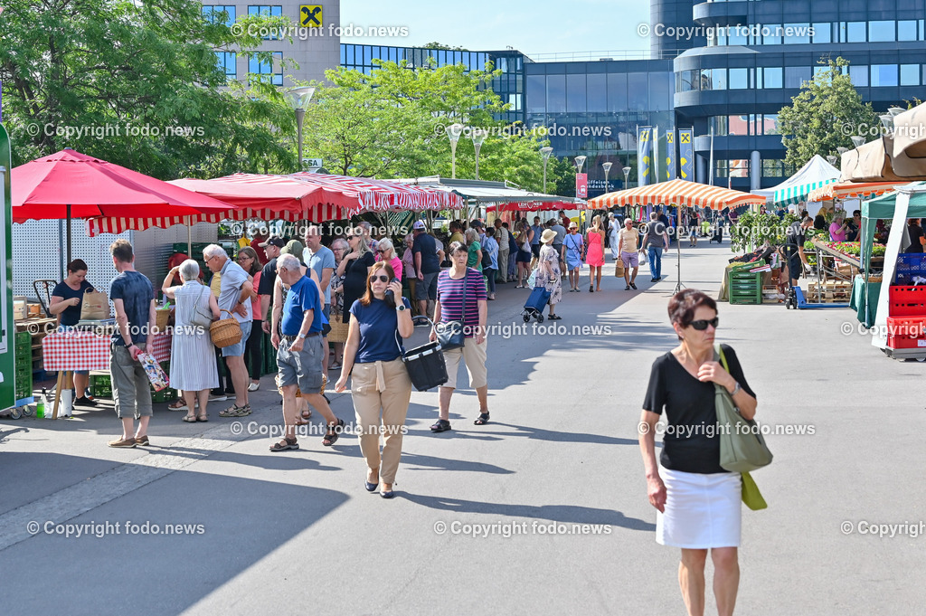 Markt Suedbahnhofmarkt_ 08.07.2023-3 | 08.07.2023, Linz, AUT, Linzer Genussmaerkte, im Bild Markt Suedbahnhofmarkt