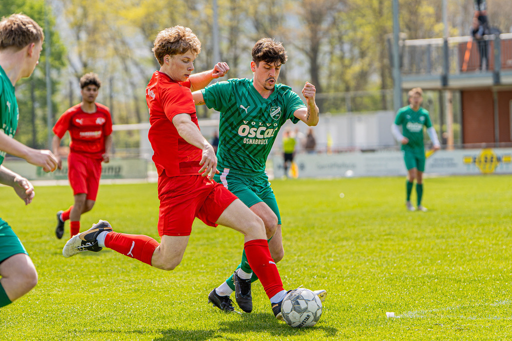 Fußball I Herren I Saison 2025-2026 I Kreisliga VEC I 23. Spieltag I SV GW Brockdorf II - VFL Oythe II I 04175 | jns.sportfotos - Realisiert mit Pictrs.com