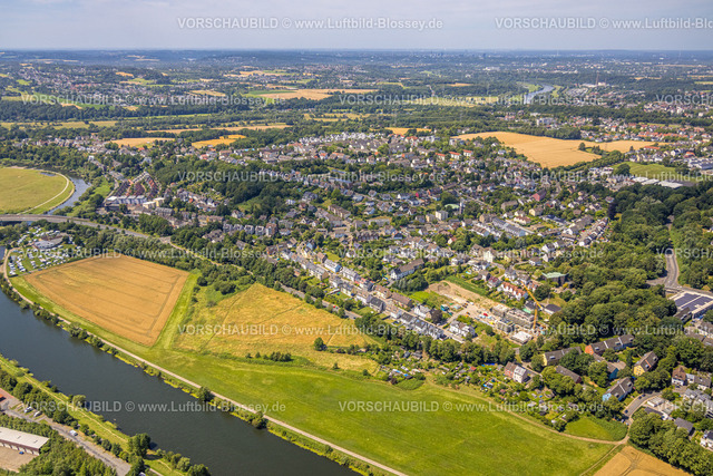 Hattingen230708294 | Luftbild, Baustelle und Neubau an der Wuppertaler Straße, Ortsansicht Baak, Hattingen, Ruhrgebiet, Nordrhein-Westfalen, Deutschland