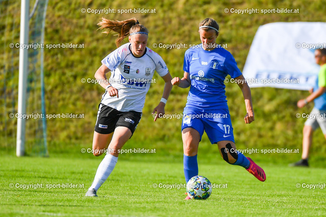 AUT, OOE Ladies Cup Finale, LASK Frauen vs Union Nebelberg | 11.06.2022, Sportplatz St.Oswald b. Freistadt, AUT, OOE Ladies Cup Finale, LASK Frauen vs Union Nebelberg, im Bild Katharina Mayr (Lask) vs Theresa Hain (Nebelberg)



// OOE Ladies Cup Final Match, LASK Frauen vs Union Nebelberg in St. Oswald b. Freistadt, Austria on 2022/06/11
