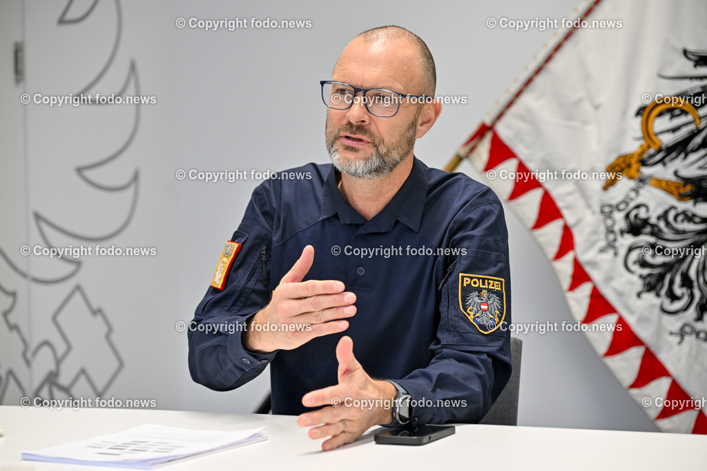 Andreas Pilsl_ Landespolizeidirektor Ooe_ 28.12.2023-52 | 28.12.2023, Landespolizeidirektion Oberoesterreich, AUT, Andreas Pilsl, im Bild Andreas Pilsl (Landespolizeidirektor Ooe)