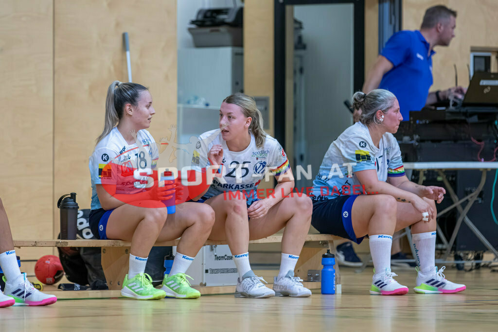 WHA Women Handball Austria | WHA Women Handball Austria SC witasek Ferlach - HC Sparkasse BW Feldkirch am 02.09.2023 in Ferlach
(Ballspielhalle), Austria, (Photo by Ernst Krawagner sport-fan.at) - Realisiert mit Pictrs.com