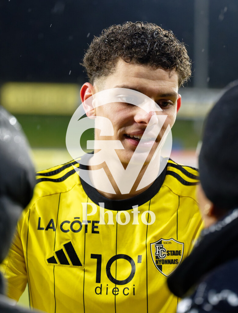 dieci Challenge League - FC Stade Nyonnais v Etoile Carouge FC |  during the dieci Challenge League match between FC Stade Nyonnais and Etoile Carouge FC at Centre sportif de Colovray in Nyon, Switzerland