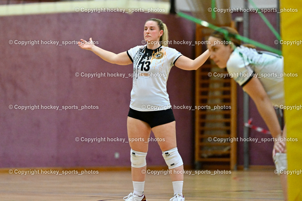 ASKÖ Volley Eagles Villach vs. TI- Schu Staudinger Volley 22.3.2024 | #13 Vanessa BEBEKAJLO Villach ASKÖ Volley, ASKÖ Volley Eagles Villach vs. TI- Schu Staudinger Volley 22.3.2024, ASKÖ Volley Eagles Villach vs. TI- Schu Staudinger Volley am 22.03.2024 in Villach (Ballspielhalle Lind), Austria, (Photo by Bernd Stefan)