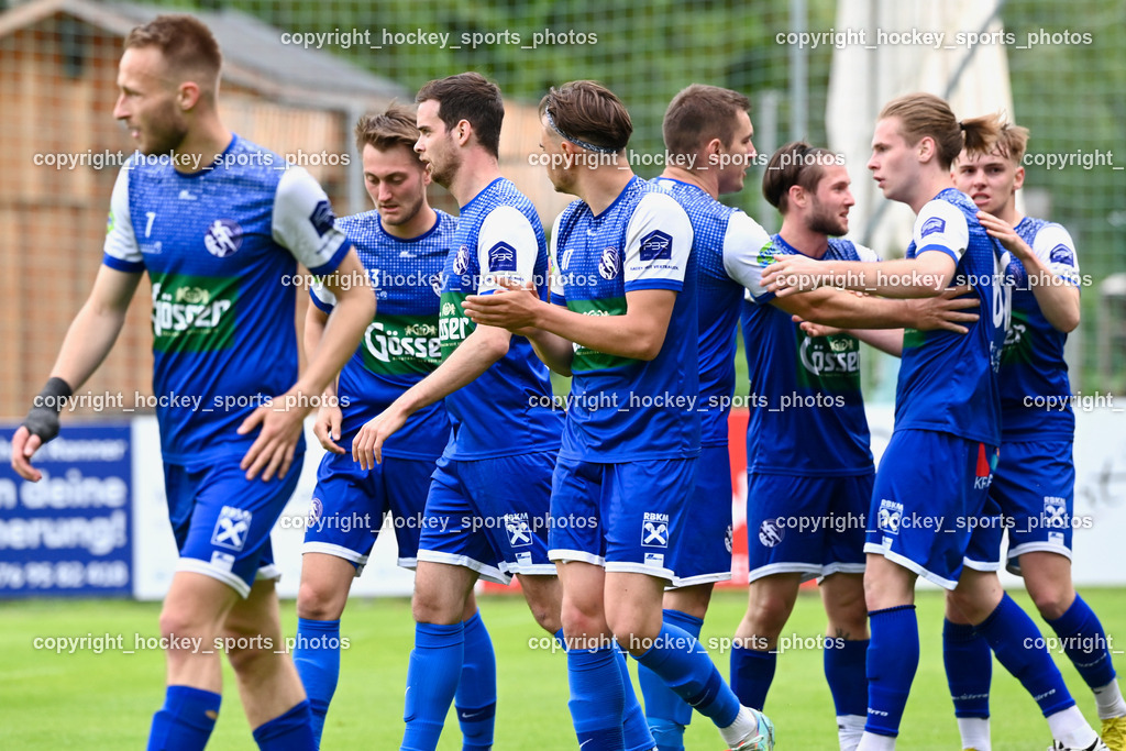 SV Dellach Gail vs. SAK 29.5.2023 | Jubel SV Dellach Gail Mannschaft, 