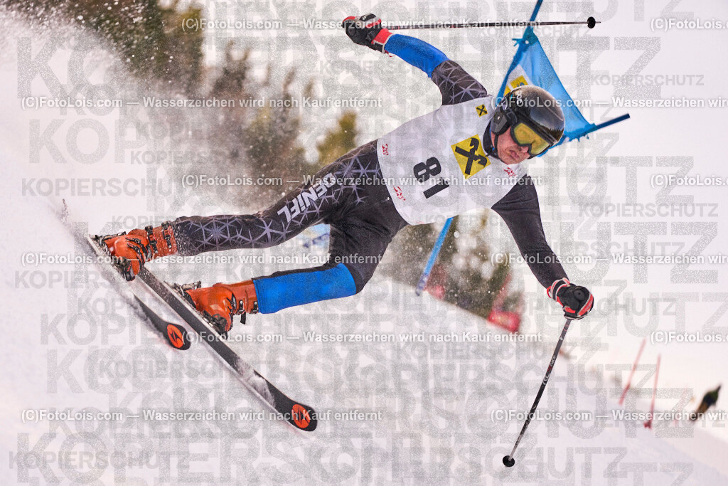 ALP1100_MastersCup-RTL-II_LKHF_Hintersteiner Leopold | NÖ Raiffeisen MastersCup, Jugend - Damen - Herren, Riesentorlauf-Rennen 2 auf der Fuchswaldpiste in Lackenhof am Ötscher, durchführender Verein: Schiklub Lackenhof, So 9. Februar 2025.