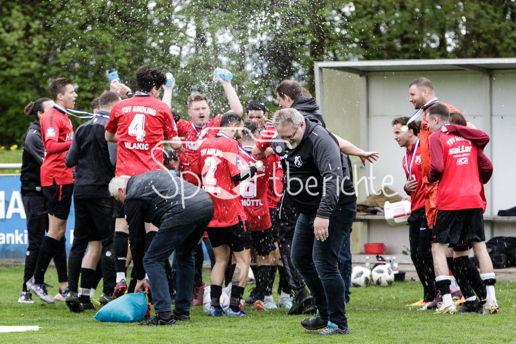 TSV Dinkelscherben - TSV Aindling | Jubelfoto TSV Aindling