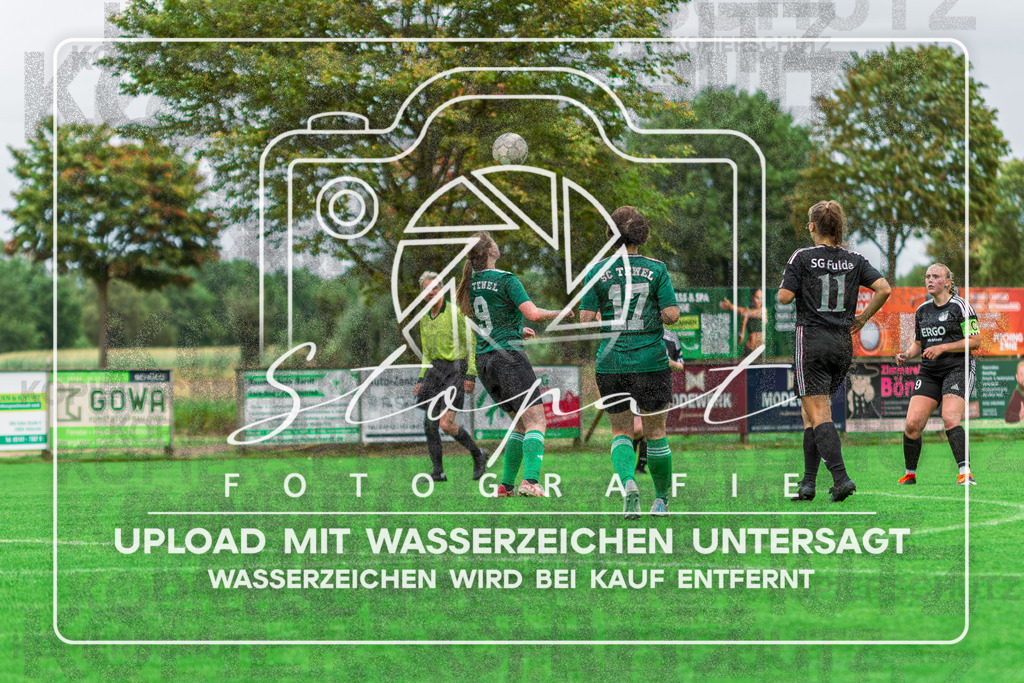 SGFSCT-1026 | Lina Hebenbrock (SC Tewel #09) beim Damen Kreisliga HK/CE Spiel zwischen SG Fulde und SC Tewel im Fulder Zentralstadion, Fulde (Simon Paul Stopat) - Realisiert mit Pictrs.com