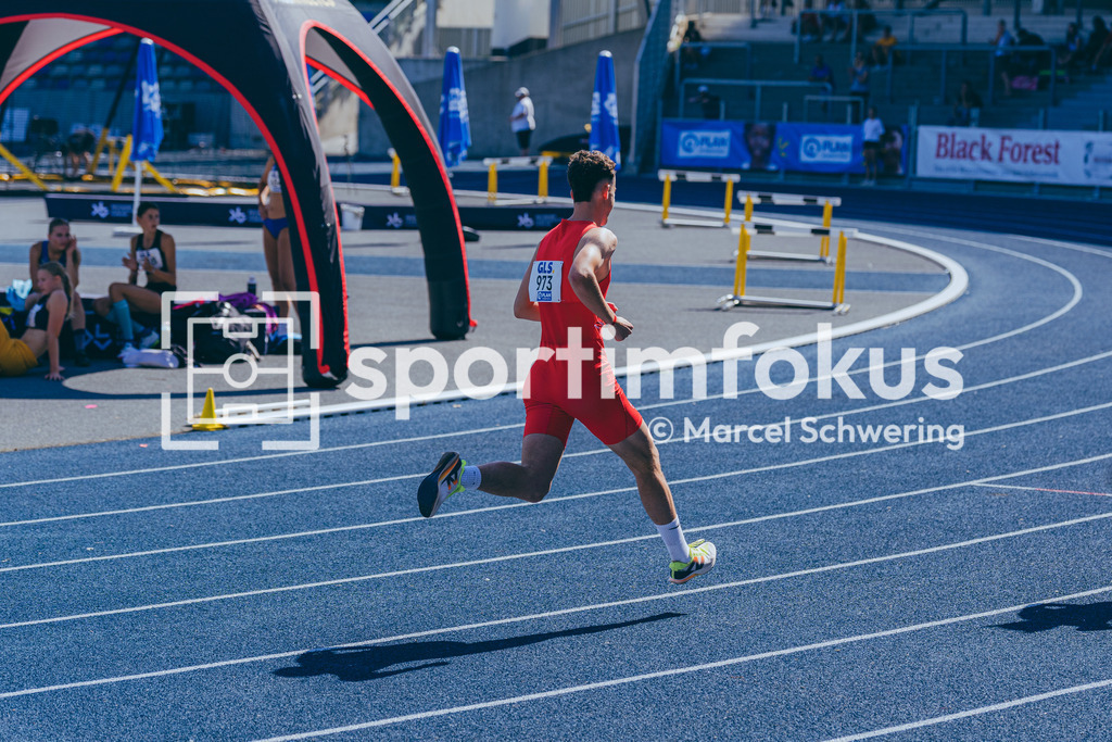Deutsche Meisterschaften U20 / U16 2026 | Max Litzkow, TSV Bayer 04 Leverkusen, 973, 800-Meter-Lauf, Deutsche Meisterschaften der U20 &amp; U16 2026, Lohrheidestadion Bochum-Wattenscheid, 11.07.2026. Foto: Marcel Schwering / sportimfokus - Realisiert mit Pictrs.com