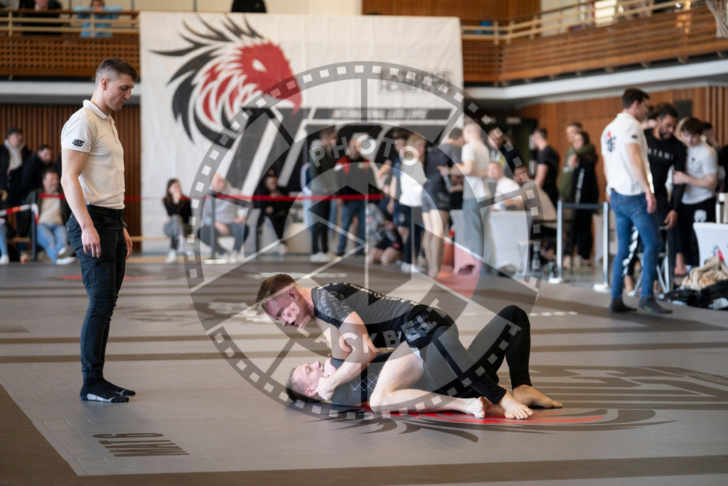 20240309PBB5842 | Fighters compete during the International Luta Livre (ILLCS) Spring Championship in Hannover, Germany, on March 9, 2024.