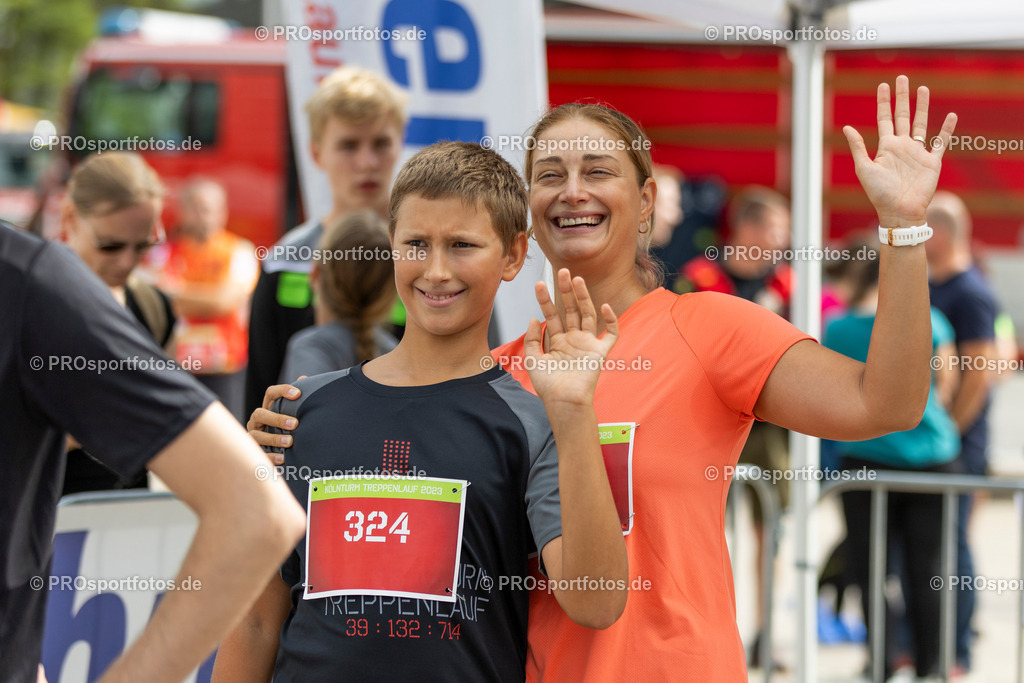 KoelnTurm Treppenlauf 2023, 13.08.2023, KoelnTurm Mediapark, Koeln | KoelnTurm Treppenlauf 2023 am 13.08.2023, KoelnTurm Mediapark, Koeln