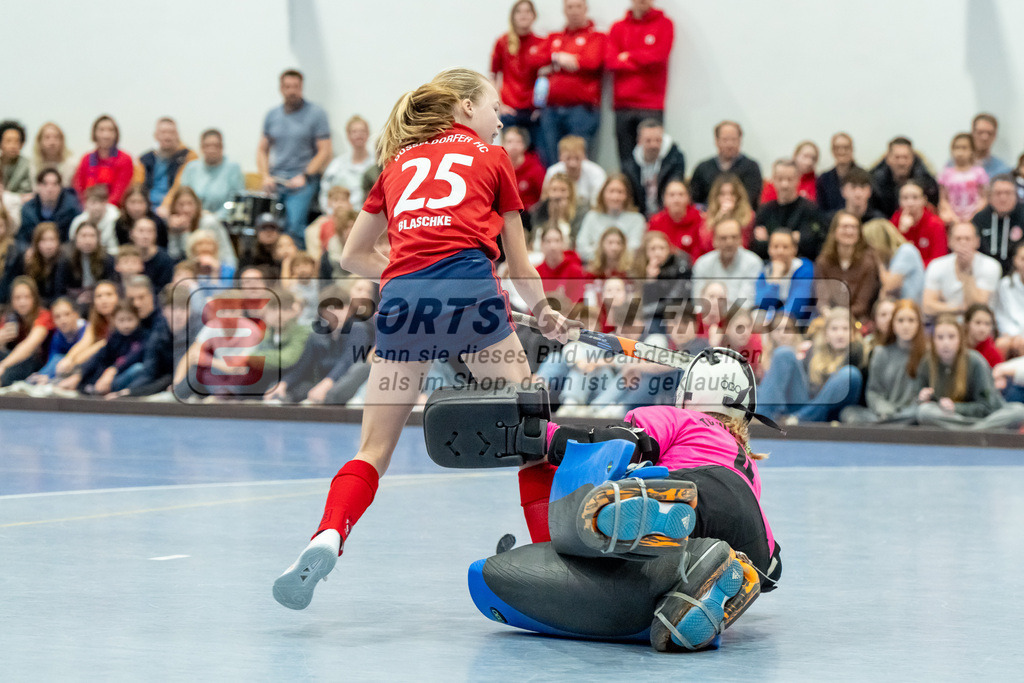 HK_20250223_103230 | Deutsche Meisterschaft wU14 Finale und Ehrungen am 23.2.2025 Düsseldorfer HC, Düsseldorf