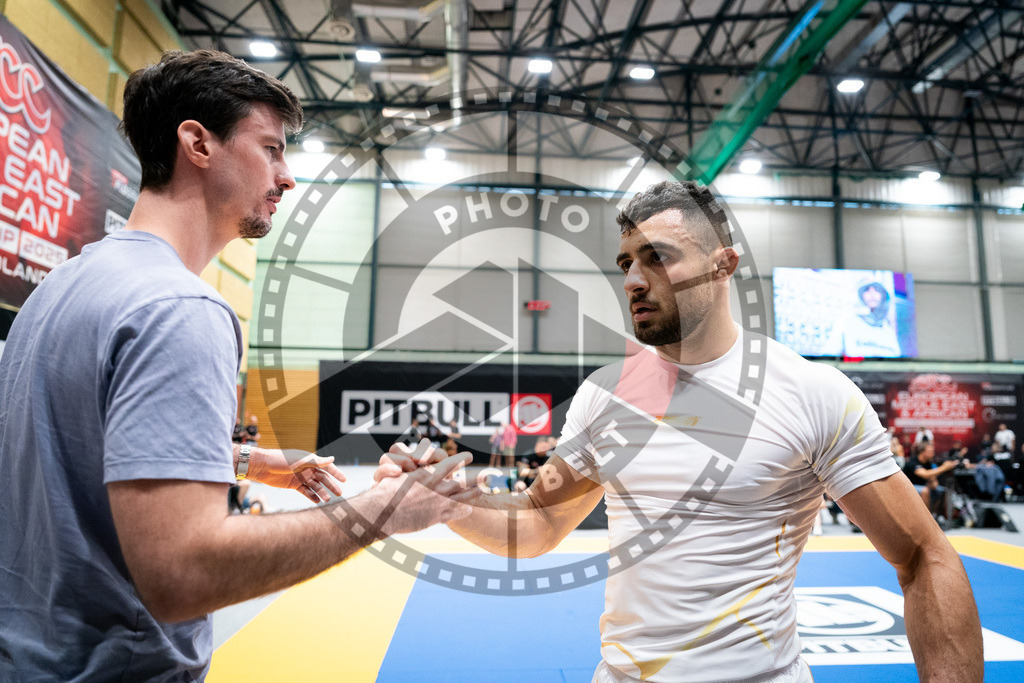 20250906PBB0360 | Fighters compete during the ADCC European Trials  competition in Warsaw, Poland, on September 6, 2025.