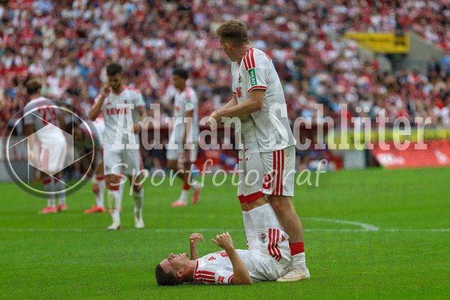 29.08.2026, GER, Fussball, Herren, Bundesliga , 1. Bundesliga, Saison 2026/2027, 1. FC Köln - TSG 1899 Hoffenheim | Said El Mala (KOE) liegt verletzt am Boden