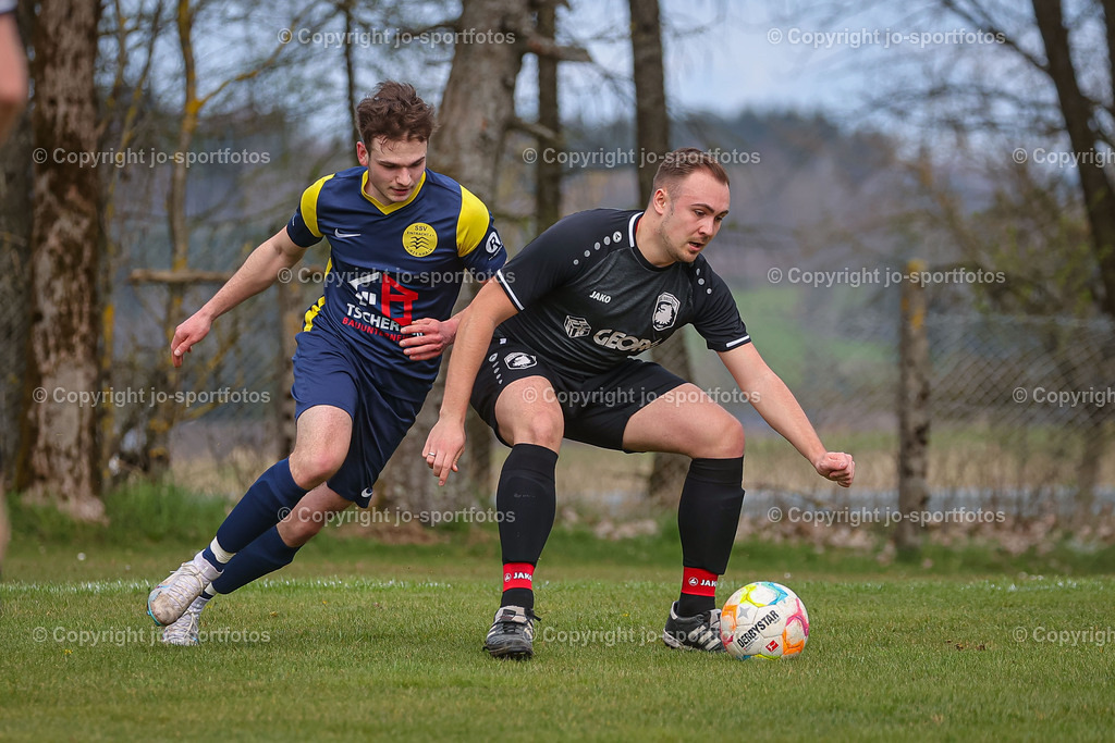 BQ3I2998 | 23.04.2023; Kreisliga C Dillenburg; Rasenplatz Hirzenhain; SSV Hirzenhain - SSG Breitscheid II; Ergebnis: 5:0 (3:0)