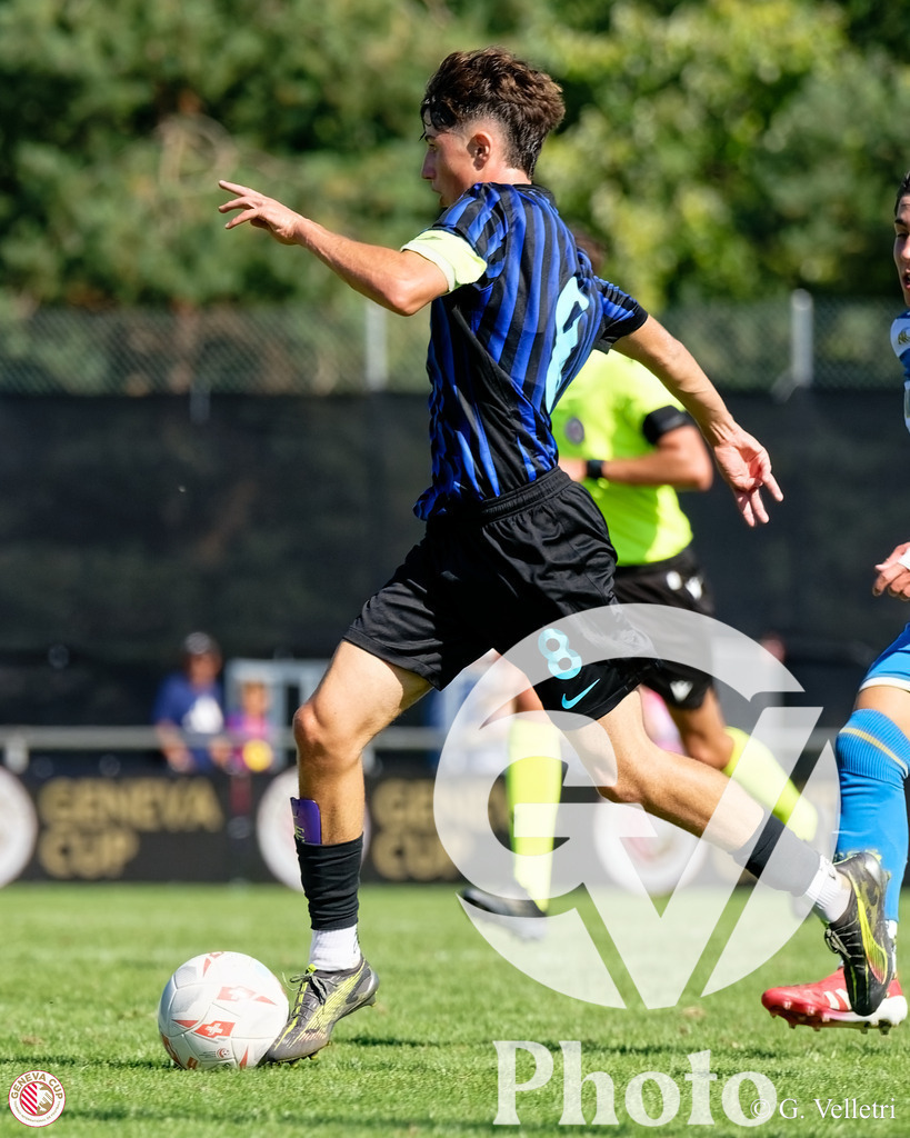 GenevaCup 3-4 - RC Deportivo v FC Inter Milan | during the GenevaCup 3-4 match between RC Deportivo and FC Inter Milan at Stade des Arberes in Meyrin, Switzerland