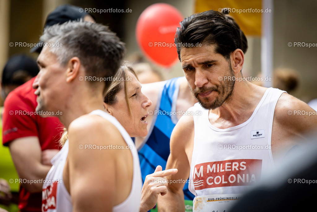 GVG Fruehlingslauf in Frechen, 07.05.2023 | Impressionen vom GVG Fruehlingslauf am 07.05.2023 in Frechen (Nordrhein-Westfalen). Foto: BEAUTIFUL SPORTS/Axel Kohring
