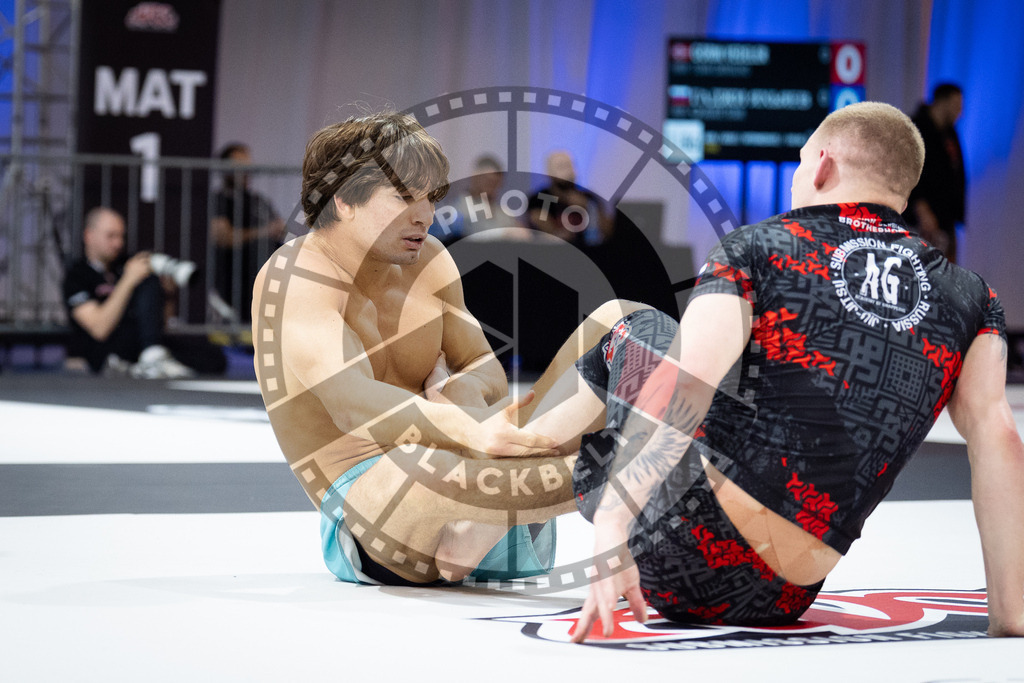 20260214PBB4102 | Fighters compete during the ADCC European Trials  competition day 1 in Belgrade, Serbia, on February 14, 2026.