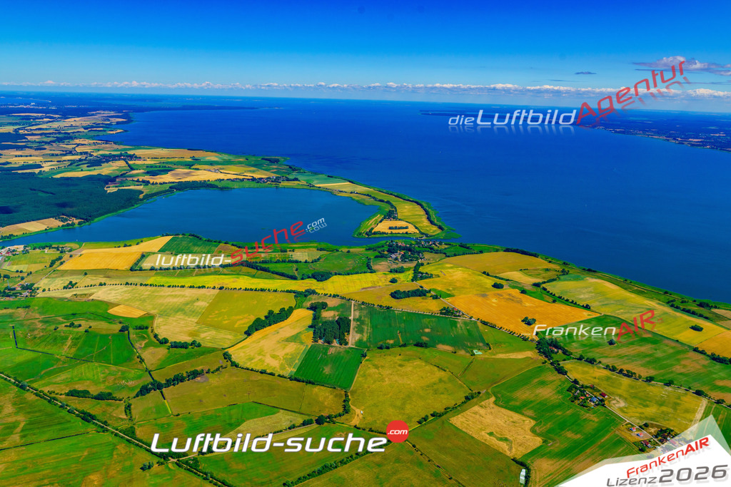 Die Luftbildaufnahme Wilhelmsdorf - Usedom wurde 2018 mittels Flugzeug (keine Drohne) erstellt. Perfekte Schärfe und Druck- Auflösung- Garantiert!