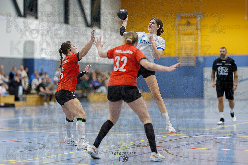 Frauen 2. Bezirksklasse; SG Rechtenbach - HSG Linden II | Frauen 2. Bezirksklasse; SG Rechtenbach - HSG Linden II am 16.11.2025 in Rechtenbach (Sporthalle Rechtenbach)Photo © 2025 - Jörg Heinrich - Realisiert mit Pictrs.com