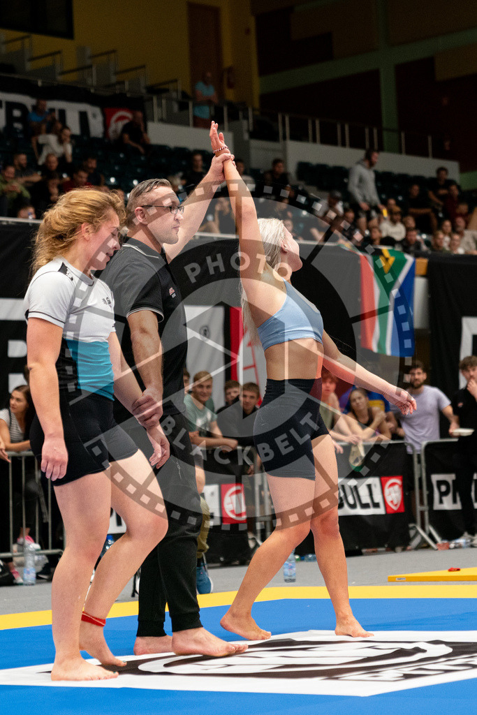 20230916PBB7587 | Fighters compete during the grappling tournement ADCC Trials (European, Middle East and African Championship) in Warsaw, Poland, on September 16, 2023.