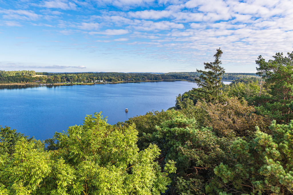 Blick auf die Stadt Krakau am See am Krakower See | Blick auf die Stadt Krakau am See am Krakower See.
