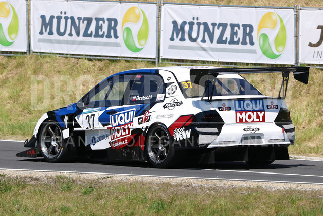 FIA European Hill Climb Championship – Rechberg 2026 | FIA European Hill Climb Championship at Rechberg, held from 24 to 26 April 2026 near Tulwitz, Styria, Austria. The image shows Ronnie BRATSCHI (CZE) Mitsubishi Lancer Evo 7 RS.