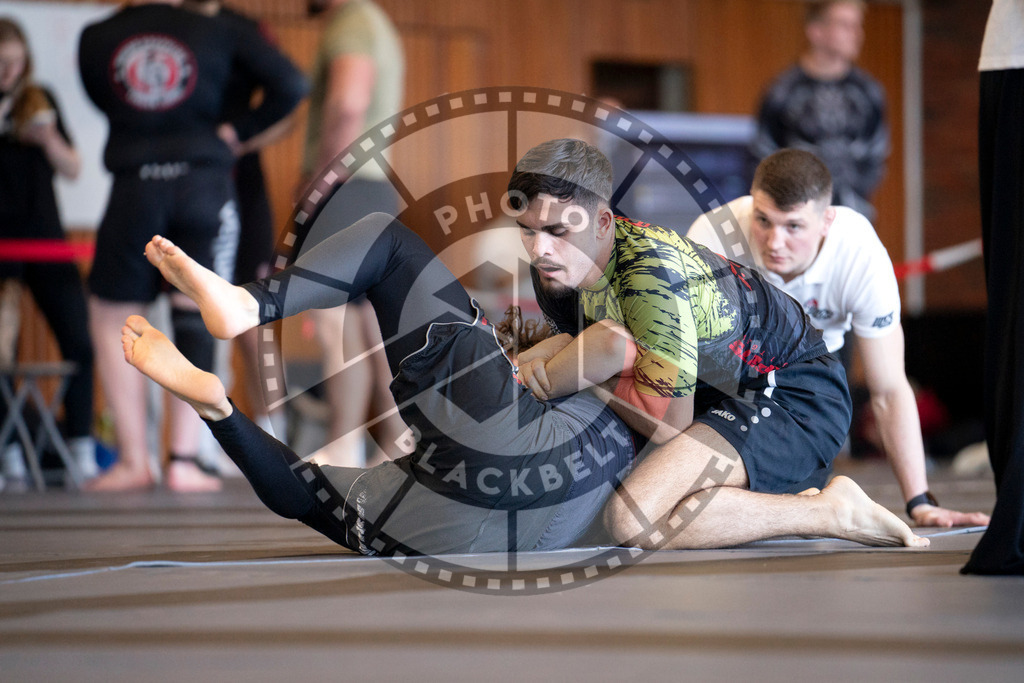 20240309PBB5553 | Fighters compete during the International Luta Livre (ILLCS) Spring Championship in Hannover, Germany, on March 9, 2024.
