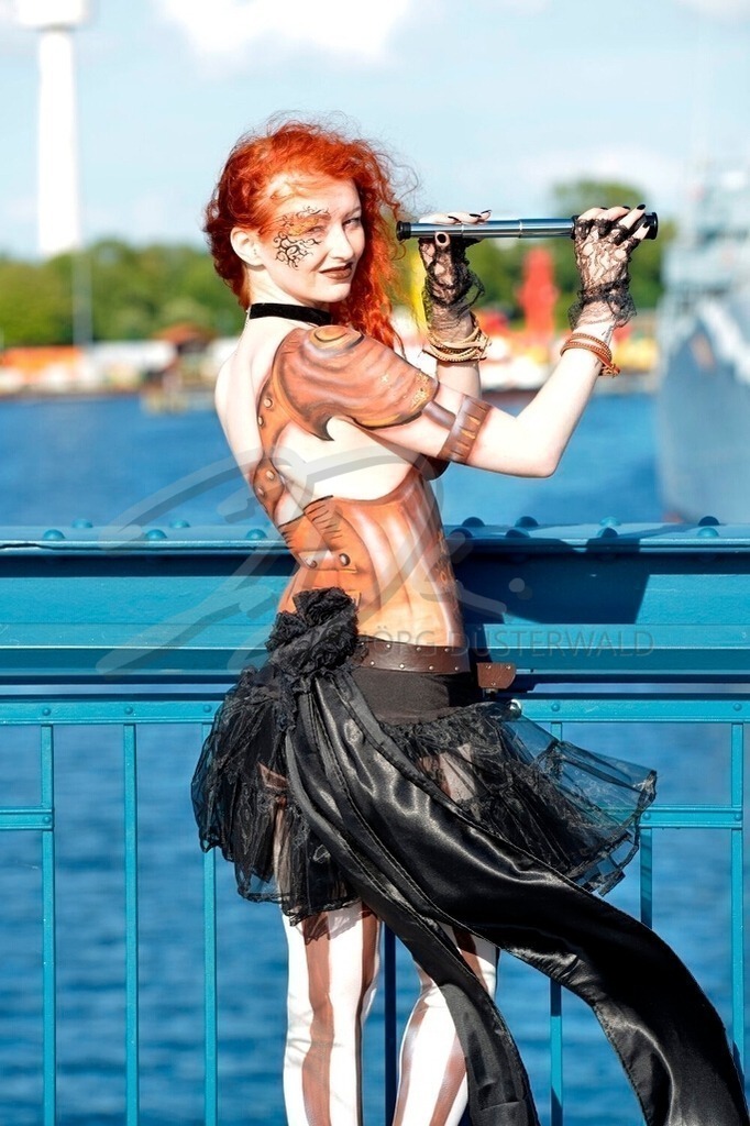 Bodypainting-STEAMPUNK_3039 | #004 | Modell: Maria | Foto: Carsten Korwes - Realisiert mit Pictrs.com