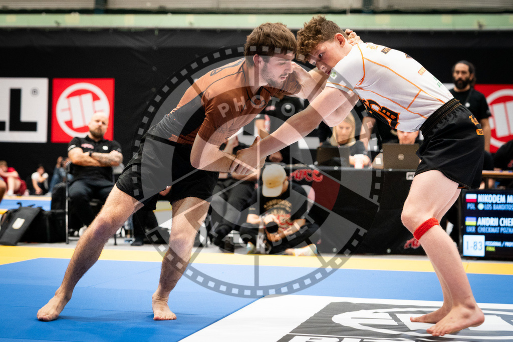 20250906PBB4539 | Fighters compete during the ADCC European Trials  competition in Warsaw, Poland, on September 6, 2025.