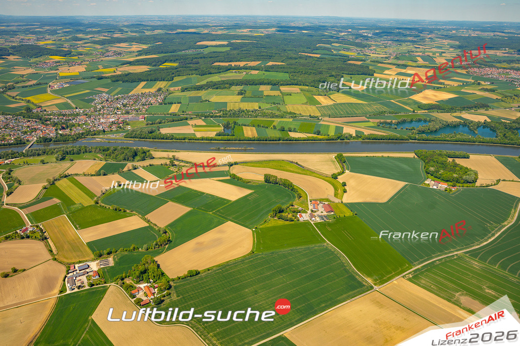 Luftaufnahme von Erlingshofen Tapfheim Bild- Das Luftbild wurde 2025 vom UL-Flugzeug heraus erstellt ( keine Drohne ) - Hochauflösende Luftaufnahme -Nicht vergleichbar mit Google Maps oder Satelittenbilder- Die Geschenkidee !Mit Lizenz und Bildrechte bestellbar