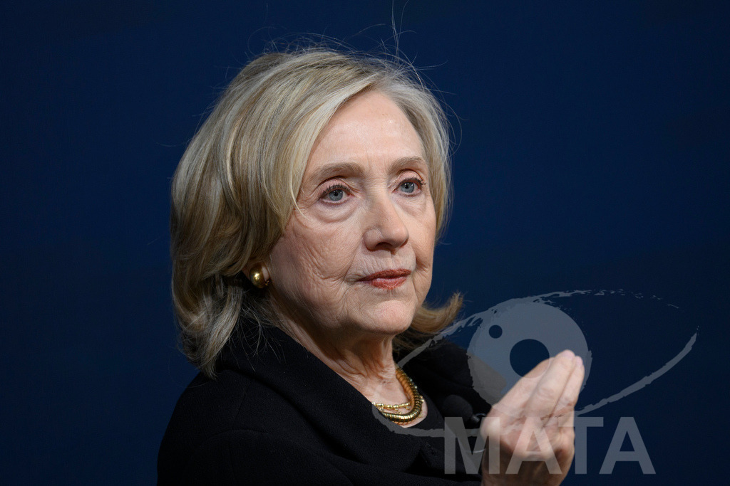 _DWA3914 | Die US-Politikerin Hillary Clinton auf der Veranstaltung Bridging Scholarship and Statecraft im Rahmen der Münchner Sicherheitskonferenz 2026. München, 13.02.2026 Bayern Deutschland  - Realisiert mit Pictrs.com
