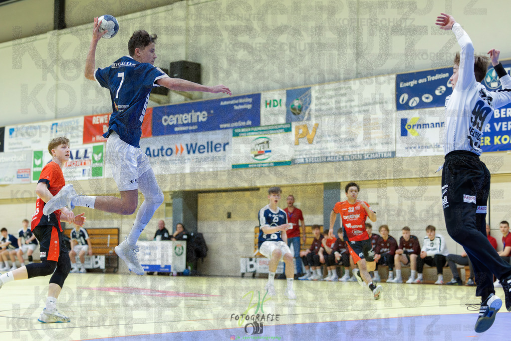 Jugendbundesliga A-Jugend; HSG Dutenhofen/Münchh. - HSG Rodgau Nieder-Roden | Jugendbundesliga A-Jugend; HSG Dutenhofen/Münchh. - HSG Rodgau Nieder-Roden am 07.12.2024 in Dutenhofen (Sporthalle Dutenhofen) Photo © 2024 - Jörg Heinrich - Realisiert mit Pictrs.com