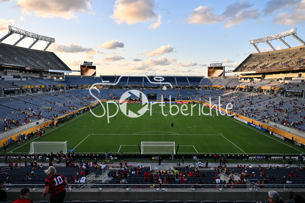 Los Angeles FC - CR Flamengo | Im Camping World Stadium von Orlando - Florida findet heute das Gruppenspiel zwischen Los Angeles und Flamengo statt / Stadionfoto / Stadionbild / Symbolbild / FIFA Club World Cup: Los Angeles FC - CR Flamengo, Camping World Stadium am 24.06.2025 / NOT FOR SALE IN USA