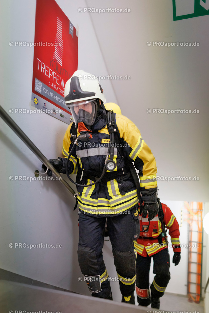 KölnTurm Treppenlauf; Köln, 03.08.2025 | Impressionen vom KölnTurm Treppenlauf am 03.08.2025 in Köln (Nordrhein-Westfalen). 