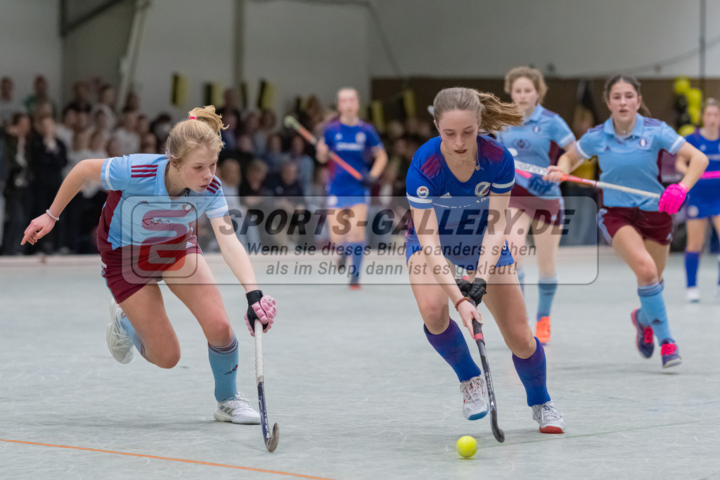 HK_20230225_104358 | Deutsche Meisterschaft WU16 Mannheimer HC - UHC Hamburg am 25.2.2023 DSC 99, Düsseldorf ,