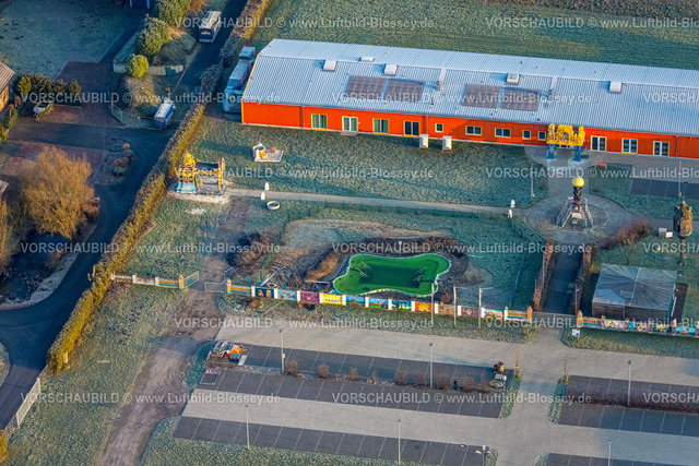 Hamm250200136Uentrop | Luftbild, Hindu Tempelanlage, neues Wasserbecken Pool für Heilige Badungen, Hinduistische Gemeinde in Deutschland, K.d.ö.R., Uentrop, Hamm, Ruhrgebiet, Nordrhein-Westfalen, Deutschland