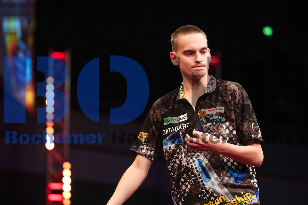  28.10.2023 - 
 | Sebastian Sendlak / Bochumer Nachrichtendienst (BOND) - PDC European Darts Championship: Achtelfinale - Realisiert mit Pictrs.com
