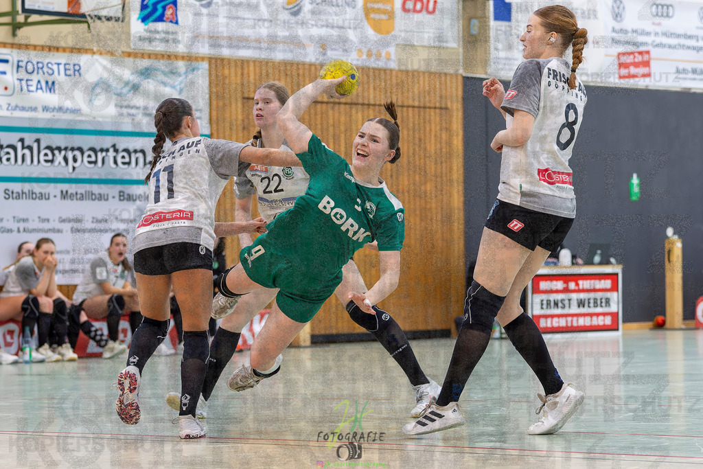 Jugendbundesliga wJA, Pokalrunde, HSG Kleenheim/Langgöns - Frisch Auf Göppingen | Jugendbundesliga wJA, Pokalrunde, HSG Kleenheim/Langgöns - Frisch Auf Göppingen am 28.02.2026 in Oberkleen (Weidig-Halle)Photo © 2026 - Jörg Heinrich - Realisiert mit Pictrs.com