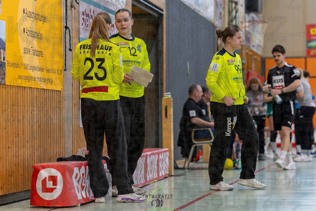 Jugendbundesliga wJA, Pokalrunde, HSG Kleenheim/Langgöns - Frisch Auf Göppingen | Jugendbundesliga wJA, Pokalrunde, HSG Kleenheim/Langgöns - Frisch Auf Göppingen am 28.02.2026 in Oberkleen (Weidig-Halle)Photo © 2026 - Jörg Heinrich - Realisiert mit Pictrs.com