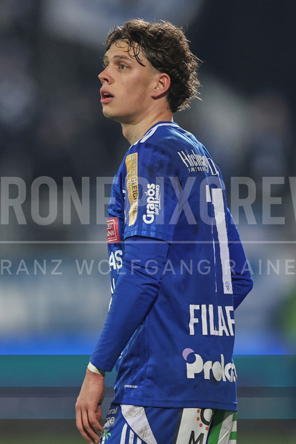 UEFA Europa League 2025/26: SK Sturm Graz vs SK Brann | Graz, Austria, 29.JAN.26 - SOCCER - UEFA Europa League, SK Sturm Graz vs SK Brann Bergen. The image shows Maximilian Fillafer (Hartberg).